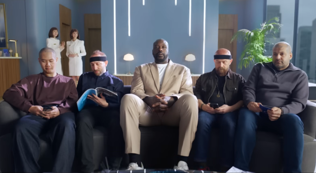 image 3 Shaquille O’Neal waiting for hair transplant consultation